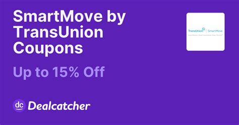 smartmove coupon|TransUnion SmartMove Coupons and Promo Codes 